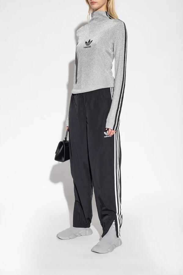 Balenciaga Adidas Speed Lt Sneakers Grijs Wit Logo Grijs Dames - Foto 5
