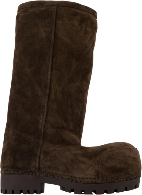 Balenciaga Alaska Fur Boots