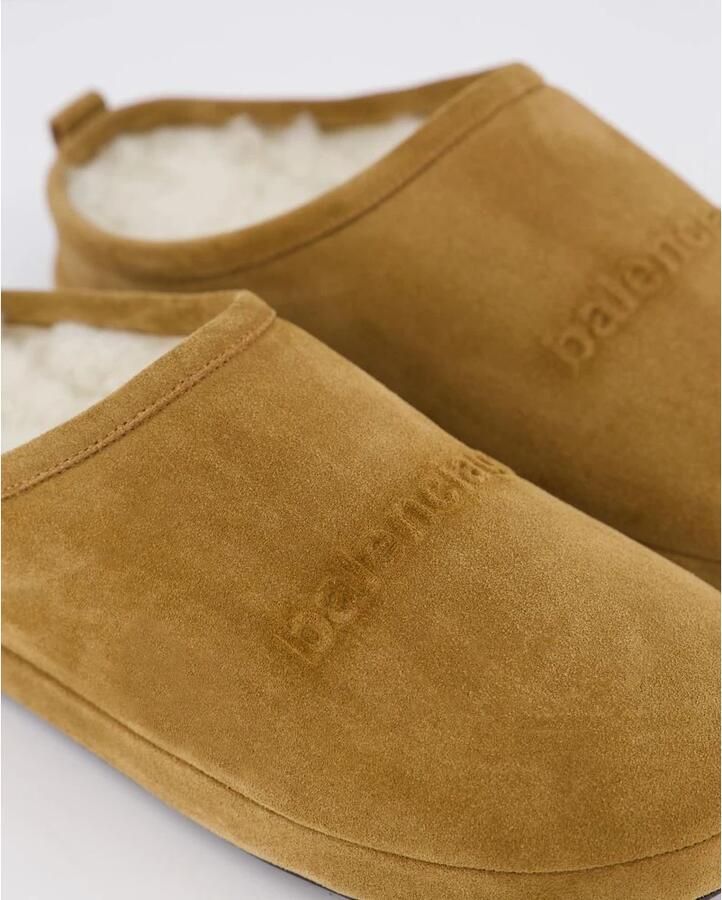 Balenciaga Alaska Slide Shear Bruin Slippers - Foto 3