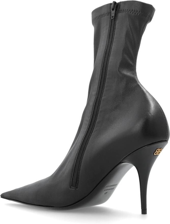 Balenciaga Avenue Enkellaarsjes met Hak - Foto 3