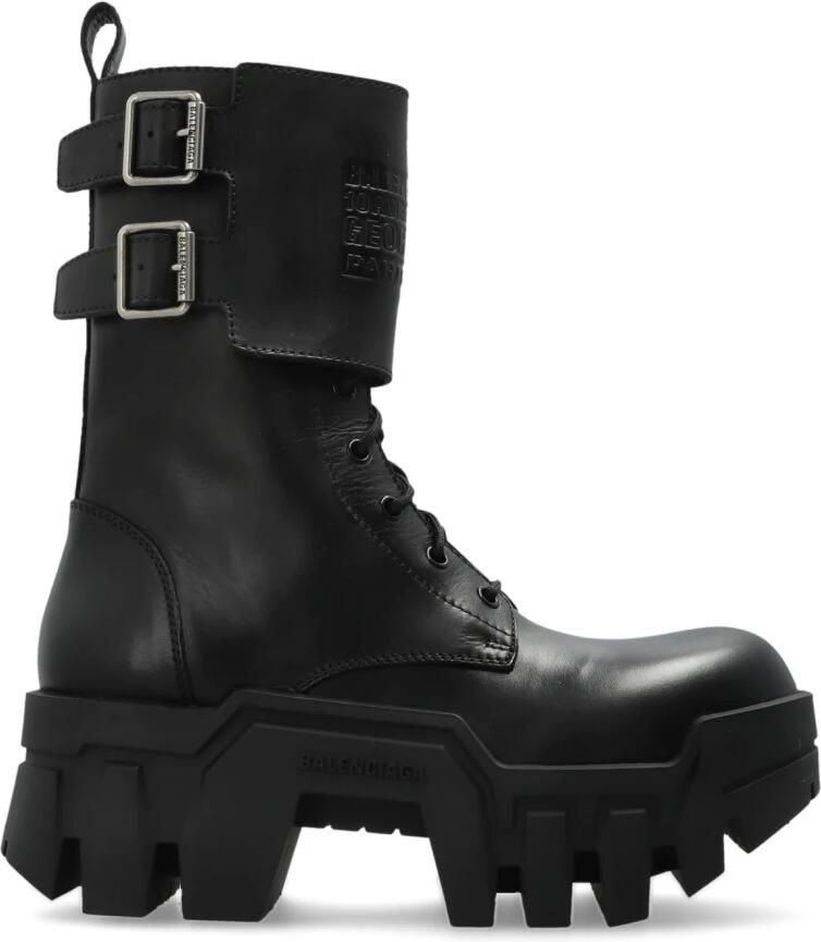 Balenciaga Bulldozer Combat Platform Enkellaarsjes