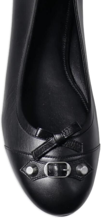Balenciaga City ballerina's met strik en gesp - Foto 2