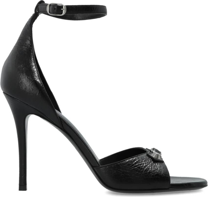 Balenciaga City Up leren sandalen met hak