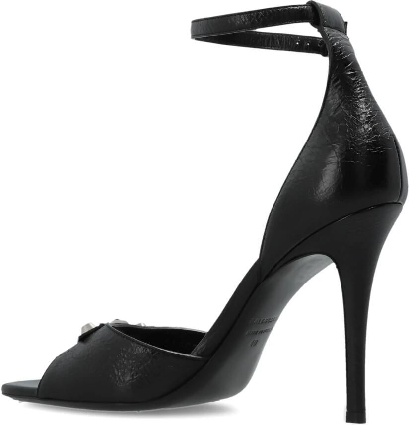 Balenciaga City Up leren sandalen met hak - Foto 2