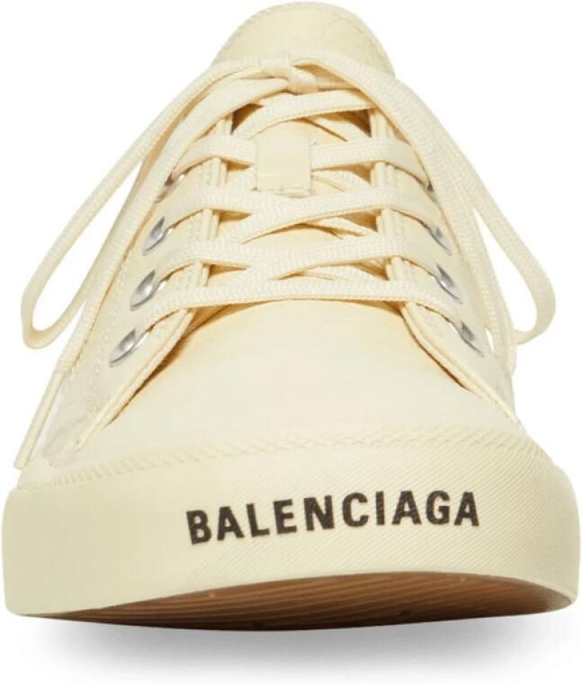 Balenciaga Crème Witte Lage Sneakers