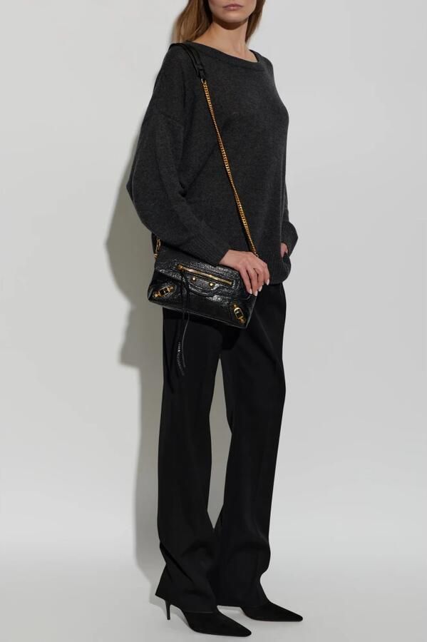 Balenciaga Duchesse Suède Enkellaarsjes met Hak - Foto 5