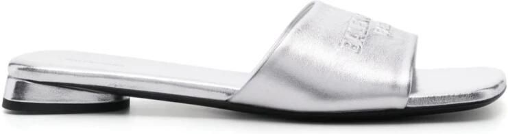 Balenciaga Stijlvolle Sandalen voor de Zomer Gray Dames