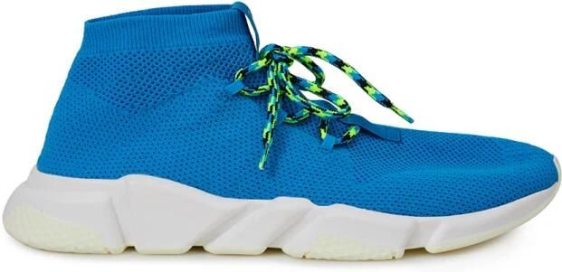 Balenciaga Blauwe Katoenen Sneakers voor nen Blue - Foto 2