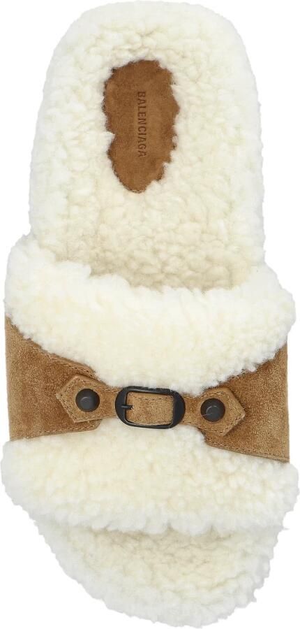 Balenciaga Furry Slide Sandal
