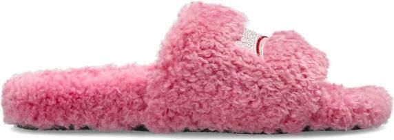 Balenciaga Furry Slide Sandal