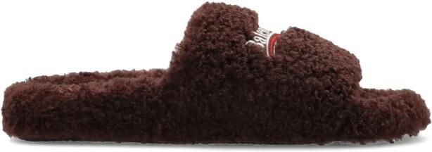 Balenciaga Furry Slides