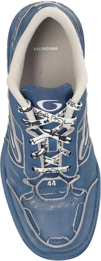 Balenciaga Hamptons Medium Versleten Sneakers - Foto 2