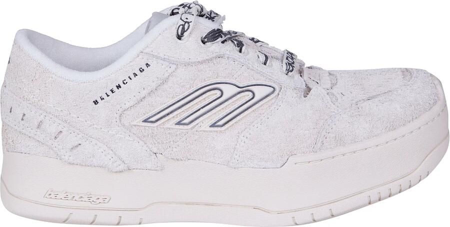 Balenciaga Hamptons Suede Platform Sneaker