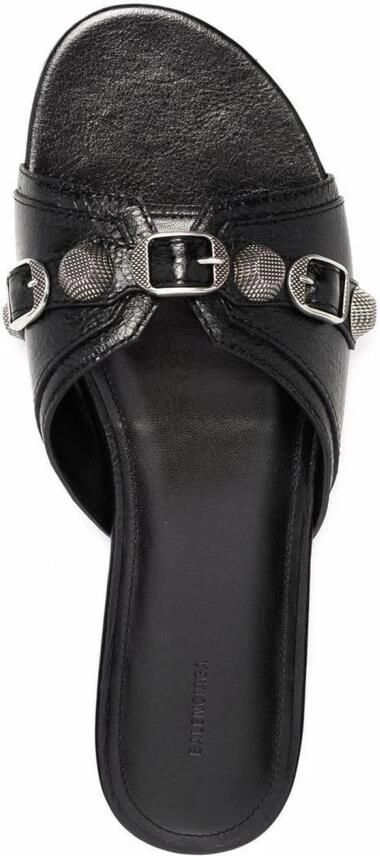 Balenciaga Leren Muiltjesandalen met Noppen - Foto 2