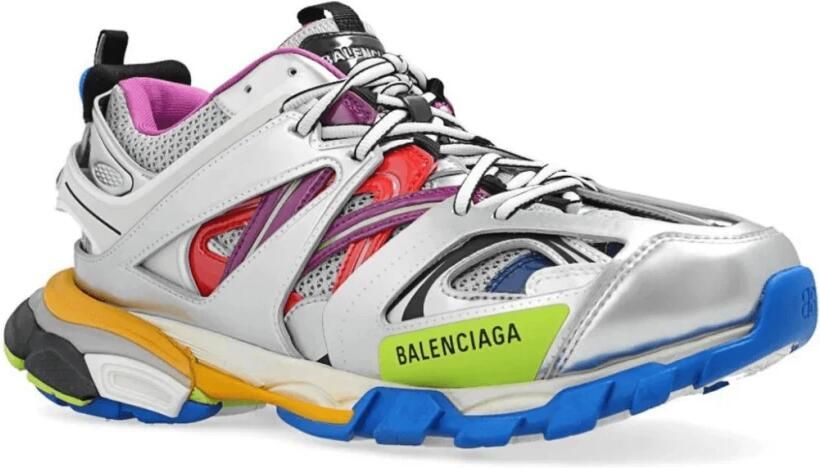 Balenciaga Mesh Veters Multicolor Sneakers - Foto 3