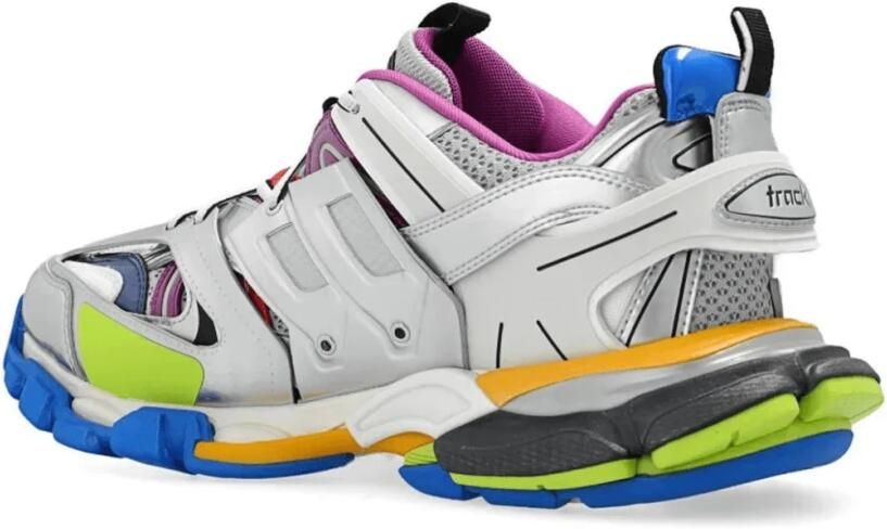 Balenciaga Mesh Veters Multicolor Sneakers - Foto 2