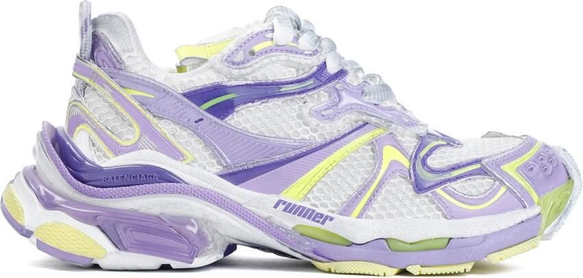 Balenciaga Low-Top Sneakers Runner 2 Sneakers Synthetic Beige in meerkleurig