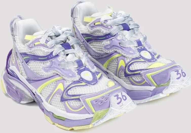 Balenciaga Low-Top Sneakers Runner 2 Sneakers Synthetic Beige in meerkleurig - Foto 2