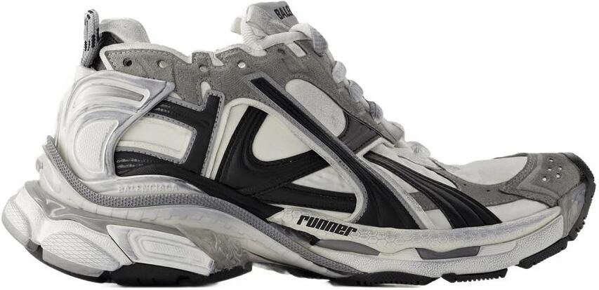 Balenciaga Nylon Runner Sneakers Grijs Gray Dames