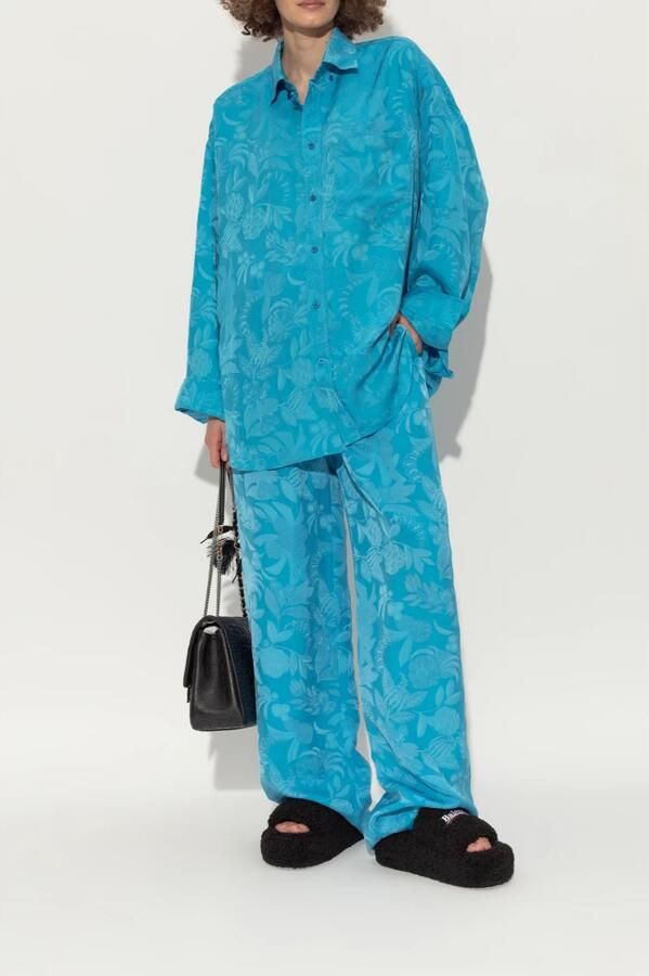 Balenciaga Slippers met logo - Foto 3