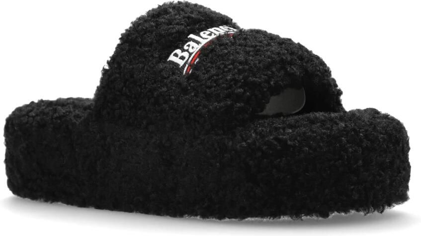 Balenciaga Slippers met logo - Foto 4