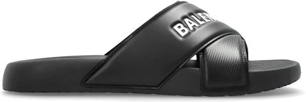 Balenciaga Sportieve Bad Slippers