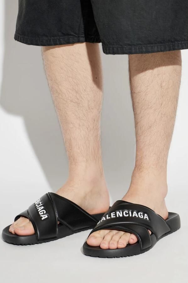 Balenciaga Sportieve Bad Slippers - Foto 2