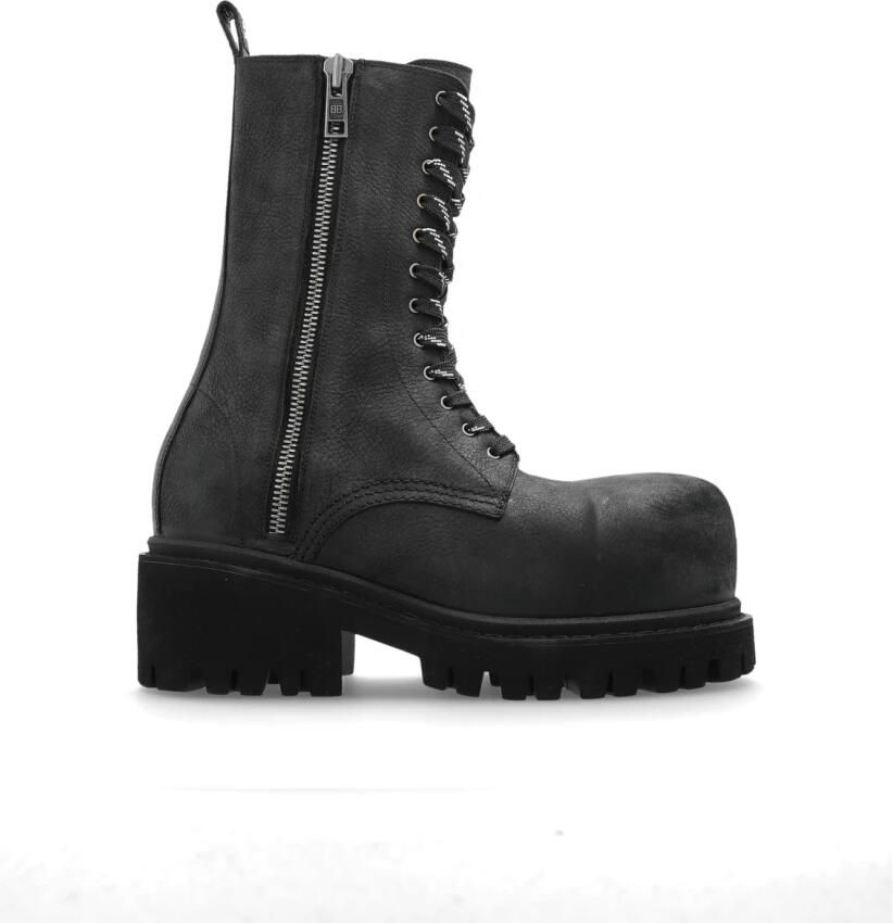 Balenciaga Stomper Zipped Bootie