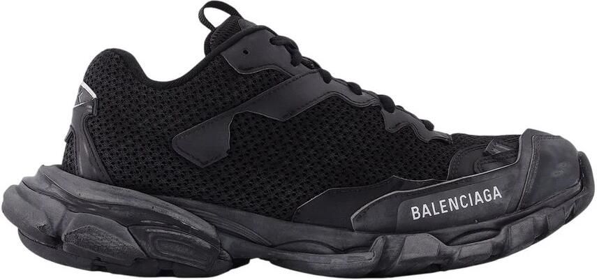 Balenciaga Zwarte Chunky Track Trainers Black