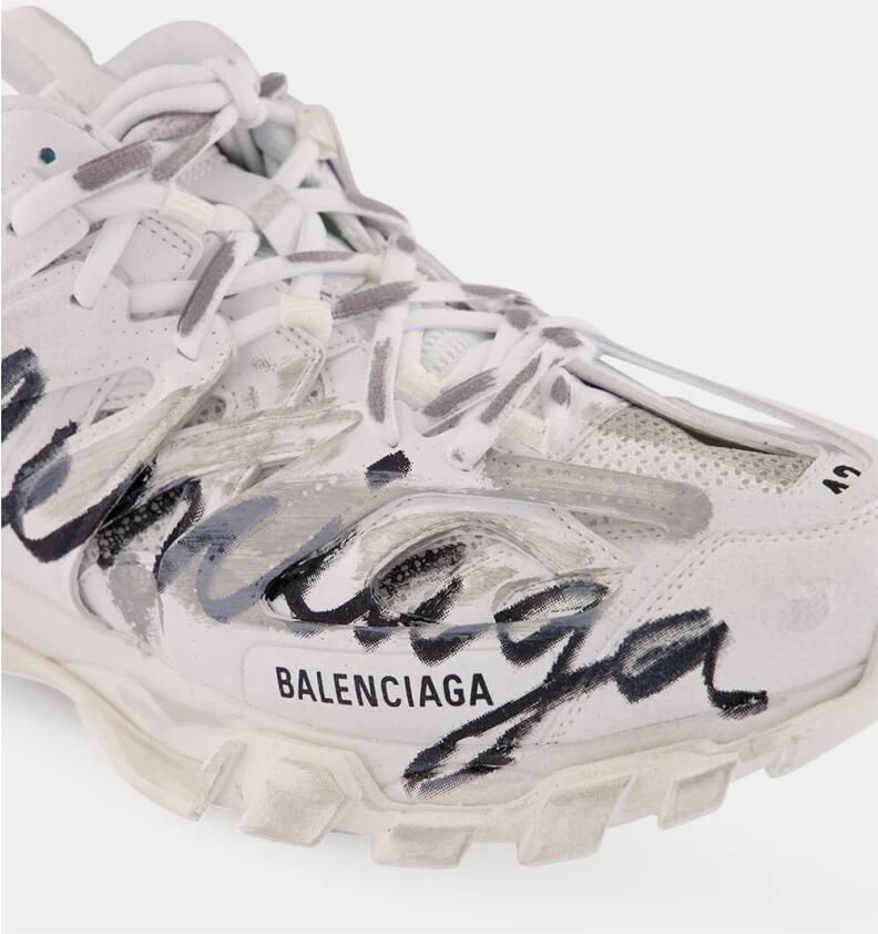 Balenciaga Track Signature Logo Sneakers - Foto 2
