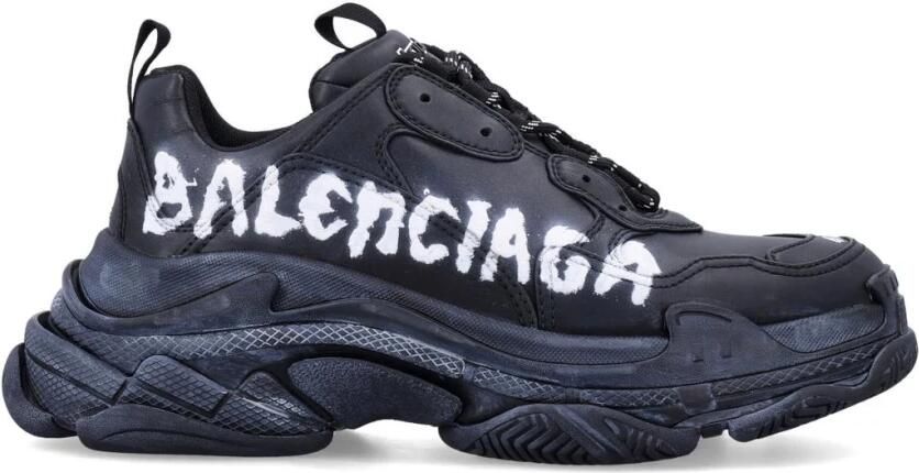 Balenciaga Triple S All Over Logo Sneakers