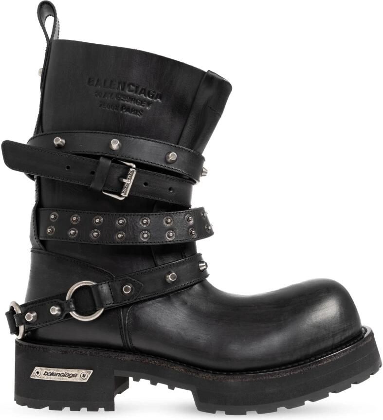 Balenciaga Venom City leren platformschoenen