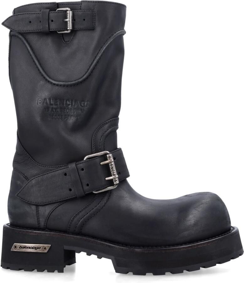 Balenciaga Venom Leather Bootie