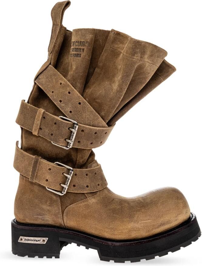 Balenciaga Venom Suede Boot
