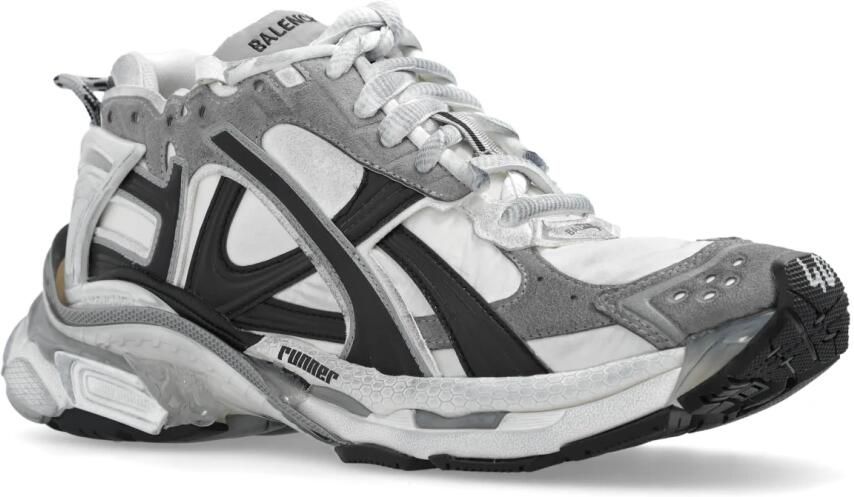 Balenciaga Nylon Runner Sneakers Grijs Gray Dames - Foto 5