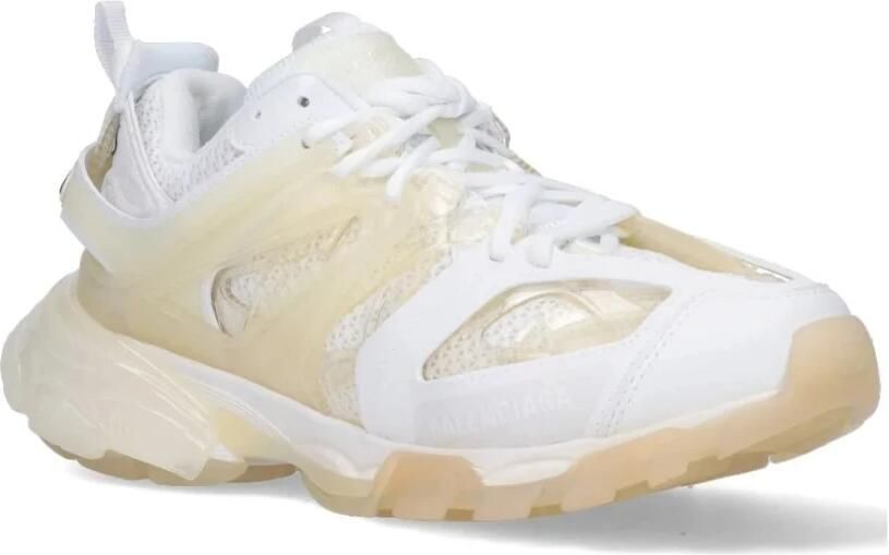 Balenciaga Witte sneakers met heldere zool Modern ontwerp - Foto 2