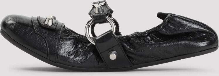 Balenciaga Zwarte Ballerina Flats Elegante Comfortabele Schoenen