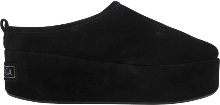 Balenciaga Zwarte Slide Sandalen Alaska Stijl