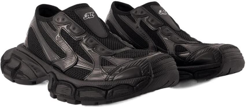 Balenciaga Zwarte Slip-On Sneakers Synthetisch Materiaal
