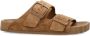 Balenciaga Bruine Gesloten Neus Leren Sandalen - Thumbnail 1