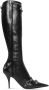 Balenciaga Cagole Stiefel 90mm Hoge Laarzen Zwart Dames - Thumbnail 1