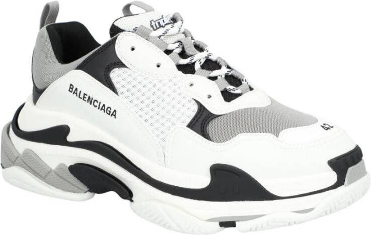 Balenciaga Chunky Sole Sneakers Wit Comfort