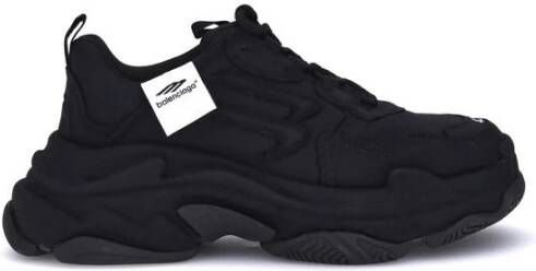 Balenciaga Chunky Stoffen Sneakers met Logo Patch
