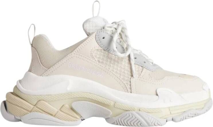 Balenciaga Chunky White Grey Sneakers Moderne Streetwear Stijl
