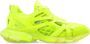 Balenciaga Clear Sole Logo Sneakers Fluo Geel - Thumbnail 1