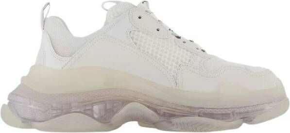 Balenciaga Triple S Sneaker Clear Sole Wit White