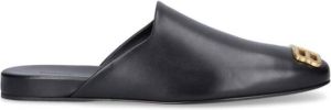 Balenciaga Cosy BB Plaque Slip-On Loafers Zwart Heren