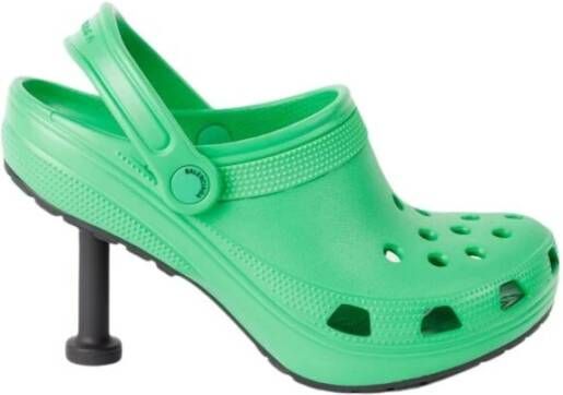 Balenciaga Crocs™ Madame Mules Groen Dames