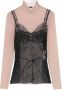 Balenciaga Doorschijnend hooggesloten lingerie met lange mouwen - Thumbnail 1