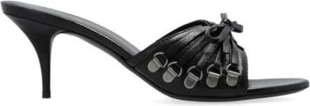 Balenciaga Elegante leren stilettohak sandalen